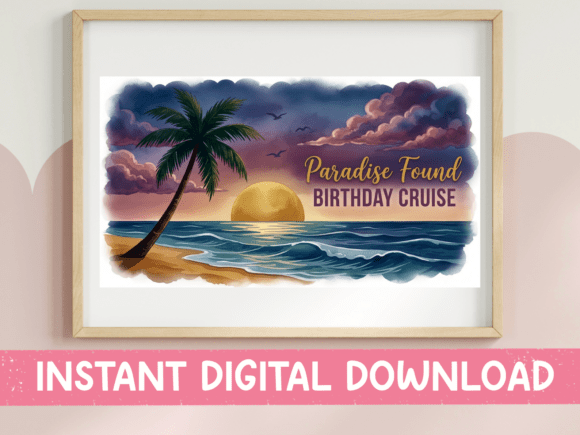 A Coastal Birthday Design for T-Shirts & Graphics
