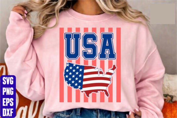 A Designer's Take on the USA T-Shirt SVG for Embroidery
