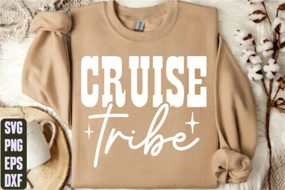 Cruise Tribe Graphics as Versatile T-Shirt Designs