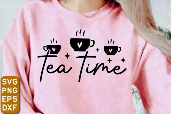 Evaluating Tea Time SVG Graphics for Brand Design