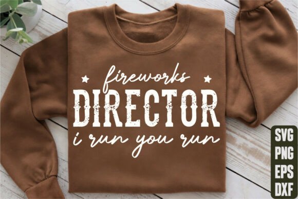 Fireworks Director I Run You Run: A Graphic Asset for Brand Sparkle