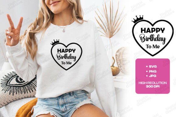 Happy Birthday to Me Heart Typography: A Designer's Review
