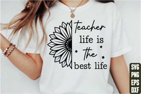 Teacher Life Graphic Designs: A Crafter's Review for T-Shirt & Handmade Products
